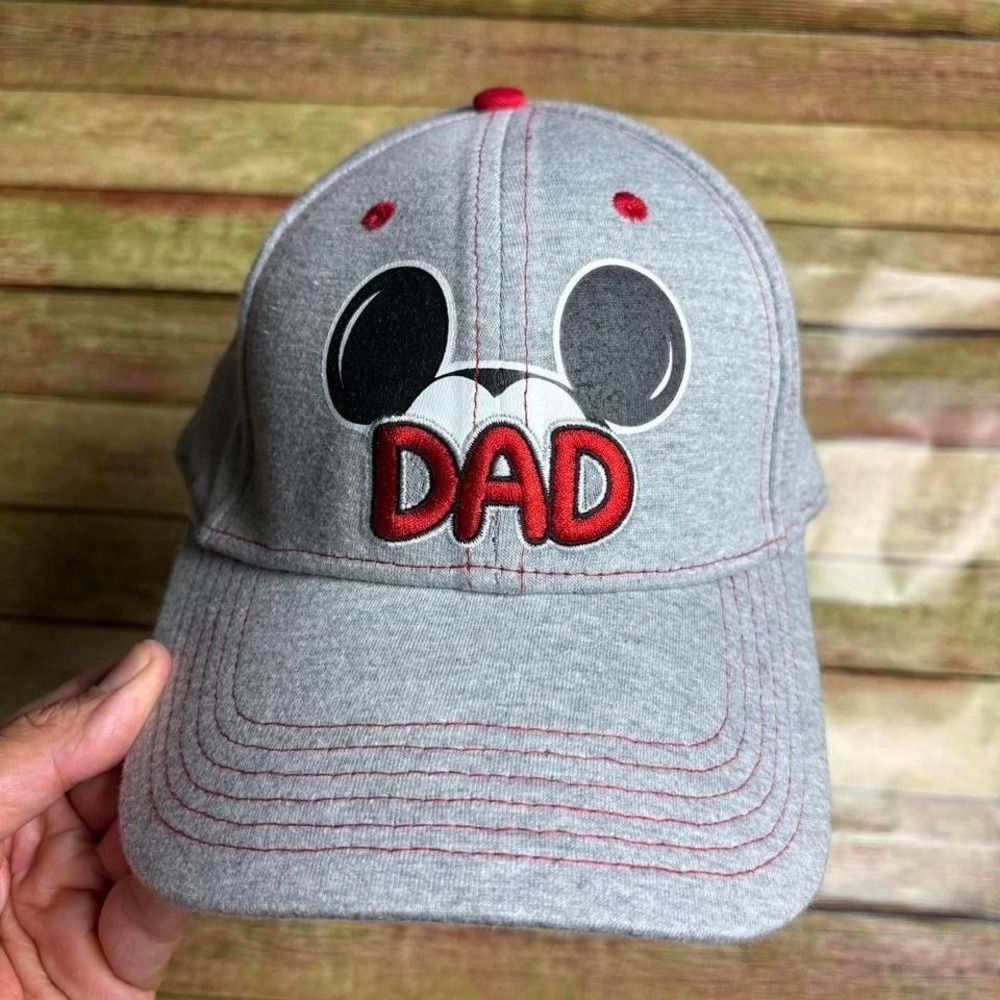 Disney Mickey‎ Mouse Dad Baseball Cap Gray